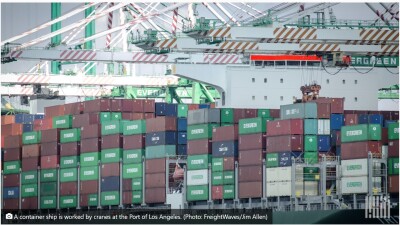 Giá cước vận chuyển container xuyên Thái Bình Dương giảm về mức trước khủng hoảng Biển Đỏ