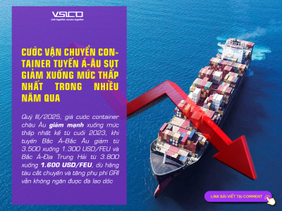 CONTAINERS QUARTERLY: Asia-Europe container freight collapses to multiyear Lows